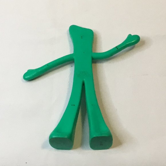 Gumby Green Rubber Figure Prema Toy Co Bendable 6" Tall Poseable Action Figure - Picture 3 of 5